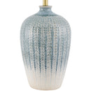 Modern European furniture - Two-Toned  Blue Ceramic Table Lamp - www.oroatrade.com