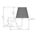 Contract furniture - Rattan Shade Wall Lamp - www.oroatrade.com