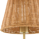Contract furniture - Rattan Shade Wall Lamp - www.oroatrade.com