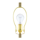 Modern European furniture - White Scalloped Linen Table Lamp - www.oroatrade.com