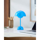 Modern European furniture - Painted Metal Dome Table Lamp - www.oroatrade.com