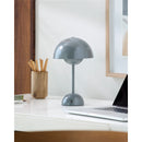 Modern European furniture - Painted Metal Dome Table Lamp - www.oroatrade.com