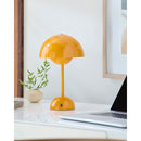 Modern European furniture - Painted Metal Dome Table Lamp - www.oroatrade.com