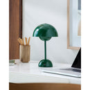Modern European furniture - Painted Metal Dome Table Lamp - www.oroatrade.com