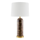 Hospitality furniture - Brushed Marble Linen Table Lamp - www.oroatrade.com