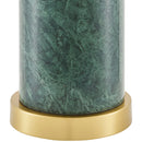 Hospitality furniture - Brushed Marble Linen Table Lamp - www.oroatrade.com