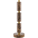 Hospitality furniture - Stacked Marble Tube Table Lamp - www.oroatrade.com