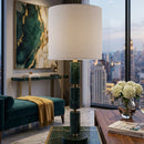 Hospitality furniture - Stacked Marble Tube Table Lamp - www.oroatrade.com