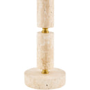 Hospitality furniture - Stacked Marble Tube Table Lamp - www.oroatrade.com
