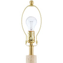 Hospitality furniture - Stacked Marble Tube Table Lamp - www.oroatrade.com