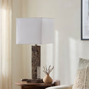 Hospitality furniture - Square Brush Marble Table Lamp - www.oroatrade.com