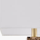 Hospitality furniture - Square Brush Marble Table Lamp - www.oroatrade.com