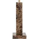 Hospitality furniture - Square Brush Marble Table Lamp - www.oroatrade.com