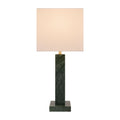 Hospitality furniture - Square Brush Marble Table Lamp - www.oroatrade.com