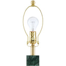 Hospitality furniture - Square Brush Marble Table Lamp - www.oroatrade.com