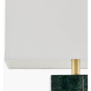 Hospitality furniture - Rectangular Brushed Marble Table Lamp - www.oroatrade.com