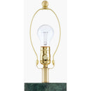 Hospitality furniture - Rectangular Brushed Marble Table Lamp - www.oroatrade.com