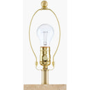Hospitality furniture - Rectangular Brushed Marble Table Lamp - www.oroatrade.com