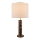 Hospitality furniture - Brushed Marble Tube Table Lamp - www.oroatrade.com
