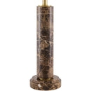 Hospitality furniture - Brushed Marble Tube Table Lamp - www.oroatrade.com