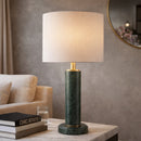 Hospitality furniture - Brushed Marble Tube Table Lamp - www.oroatrade.com