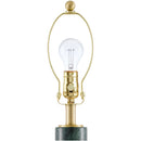 Hospitality furniture - Brushed Marble Tube Table Lamp - www.oroatrade.com