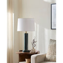 Hospitality furniture - Brushed Marble Tube Table Lamp - www.oroatrade.com