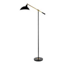 Contract furniture - Black Metal Accent Floor Lamp - www.oroatrade.com