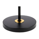 Contract furniture - Black Metal Accent Floor Lamp - www.oroatrade.com
