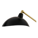 Contract furniture - Black Metal Accent Floor Lamp - www.oroatrade.com