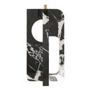 Hospitality furniture - Geometrical Black Marble Table Lamp - www.oroatrade.com