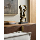 Modern European furniture - Antiqued Iron Decorative Sculpture - www.oroatrade.com