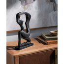 Modern European furniture - Antiqued Iron Decorative Sculpture - www.oroatrade.com