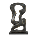 Modern European furniture - Antiqued Iron Decorative Sculpture - www.oroatrade.com