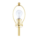 Contract furniture - Beige Linen Empire Table Lamp - www.oroatrade.com