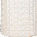 Hospitality furniture - Crackle White Ceramic Table Lamp - www.oroatrade.com