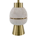 Modern European furniture - Stacked Base Modern Table Lamp - www.oroatrade.com