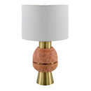 Modern European furniture - Textured Stacked Base Table Lamp - www.oroatrade.com