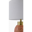 Modern European furniture - Textured Stacked Base Table Lamp - www.oroatrade.com