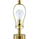 Modern European furniture - Textured Stacked Base Table Lamp - www.oroatrade.com