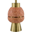 Modern European furniture - Textured Stacked Base Table Lamp - www.oroatrade.com