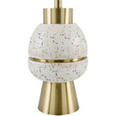 Modern European furniture - Textured Stacked Base Table Lamp - www.oroatrade.com
