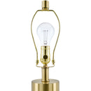 Modern European furniture - Textured Stacked Base Table Lamp - www.oroatrade.com