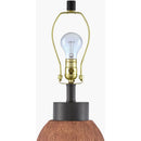 Contract furniture - Brown Stacked Base Table Lamp - www.oroatrade.com