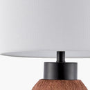 Contract furniture - Brown Stacked Base Table Lamp - www.oroatrade.com