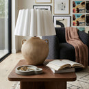 Contract furniture - White Metal Shade Table Lamp - www.oroatrade.com