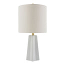 Contract furniture - Faceted Ceramic Accent Table Lamp - www.oroatrade.com