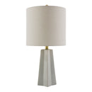 Contract furniture - Faceted Ceramic Accent Table Lamp - www.oroatrade.com