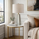 Contract furniture - Faceted Ceramic Accent Table Lamp - www.oroatrade.com