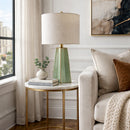Contract furniture - Faceted Ceramic Accent Table Lamp - www.oroatrade.com